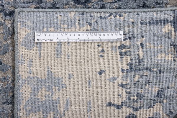 Индийский ковер из шерсти и арт-шёлка «CHAOS THEORY» ESK439-CHICORY-ASHWOOD 201 x 302 см