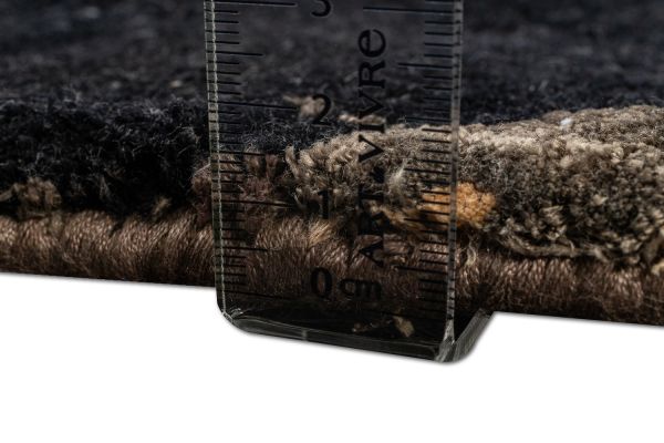 Индийский ковер из шерсти и бамбукового шёлка «VELVET MIRAGE» CONTINENT(Round) 250 x 250 см