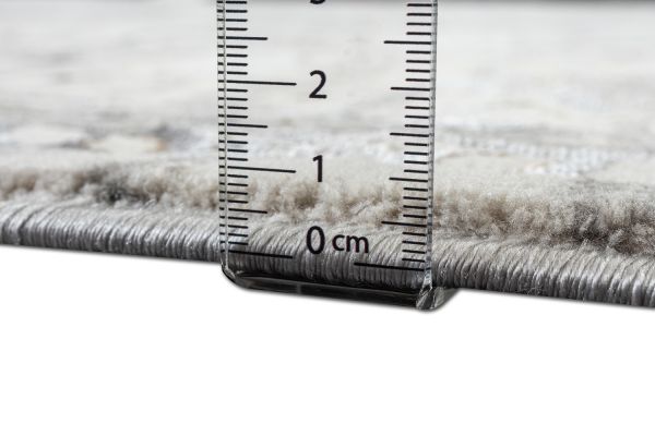 Турецкий ковер из полиэстера «TANGO» AI69C-LGRY 80 x 150 см