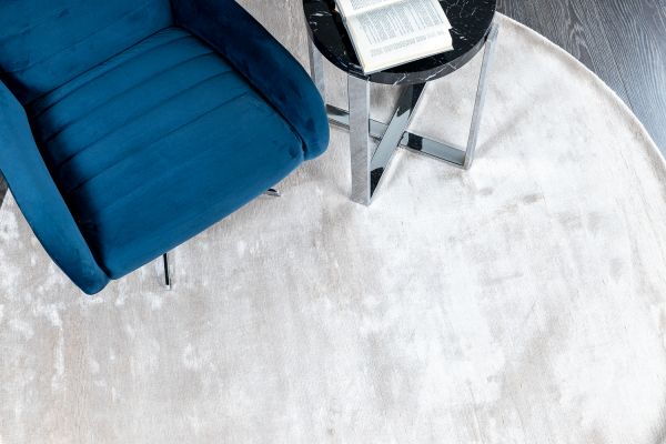 Индийский ковер из арт-шёлка «ART SILK T» UNI-469(Round) 239 x 239 см Индийский ковер из арт-шёлка «ART SILK T» UNI-469(Round) 239 x 239 см