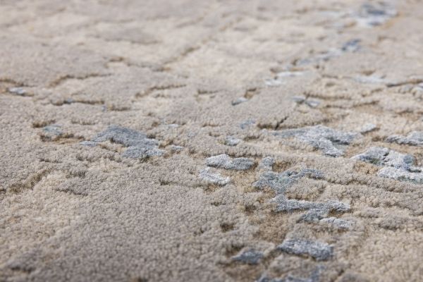 Индийский ковер из шерсти и бамбукового шёлка «UVENUTI» LRB1545-C.GREY-B.MIRAGE 198 x 300 см