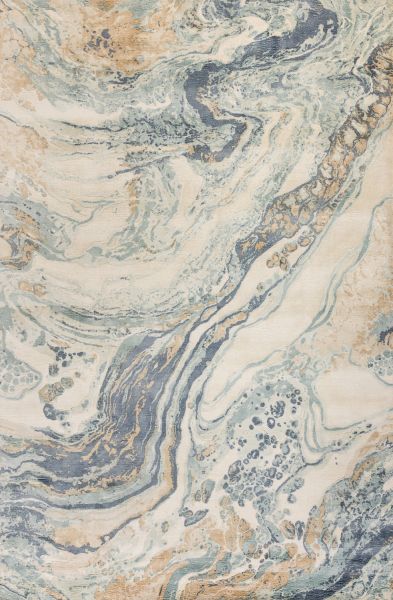 Индийский ковер из арт-шёлка и шерсти «MIST SPECIAL» 2023262-BLUE CORAL 201 x 292 см Индийский ковер из арт-шёлка и шерсти «MIST SPECIAL» 2023262-BLUE CORAL 201 x 292 см