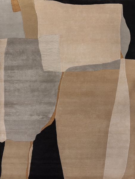 Индийский ковер из шерсти, шёлка и эвкалиптового шёлка «TECTONIC» D4-C2 175 x 232 см Индийский ковер из шерсти, шёлка и эвкалиптового шёлка «TECTONIC» D4-C2 175 x 232 см