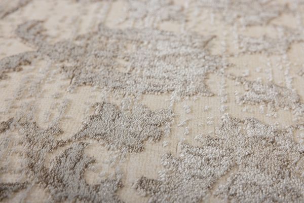 Турецкий ковер из полиэстера «GLENMORANGE» 2359A-WHT-BGE 80 x 150 см