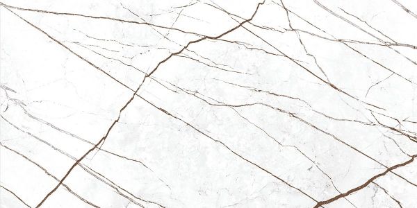 Керамогранит Idalgo Sandra (Сандра) 600х1200 белый CF101 LLR лаппатированный