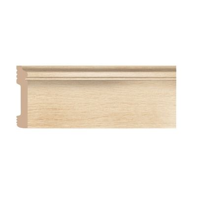 Плинтус из дюрополимера  D005-71 79х13х2400мм ударопрочный водостойкий