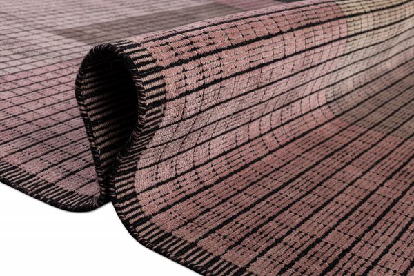 Индийский ковер из эвкалиптового шёлка, шерсти и хлопка «DOVE MODERN» SR44A-LT.PINK 200 x 290 см