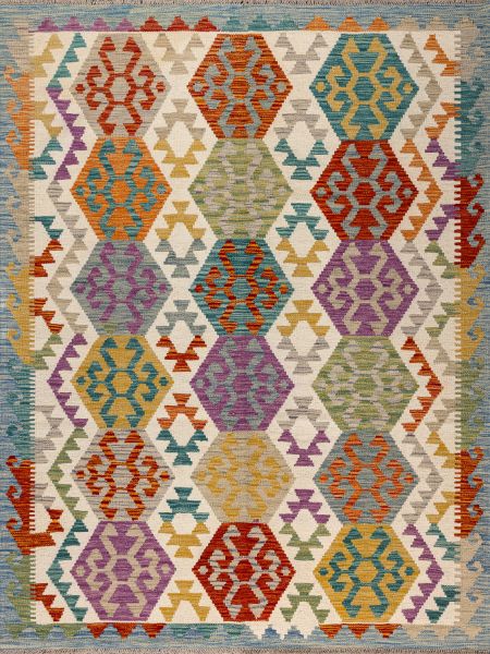 Пакистанский ковер из шерсти «KILIM» 23-15702 159 x 202 см