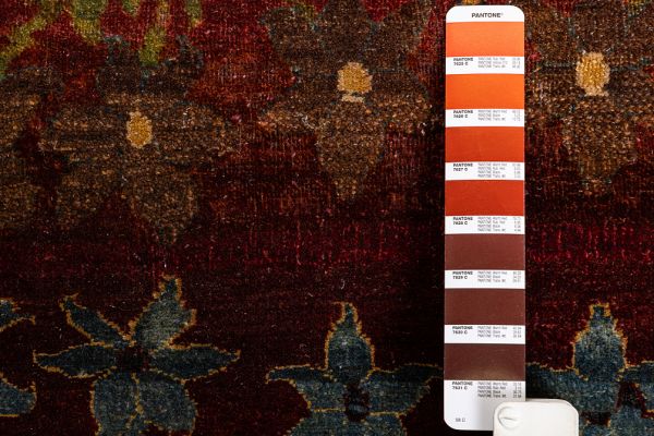 Индийский ковёр из шерсти «ZIEGLER VINTAGE» AC228-RED-BLU(244x278)