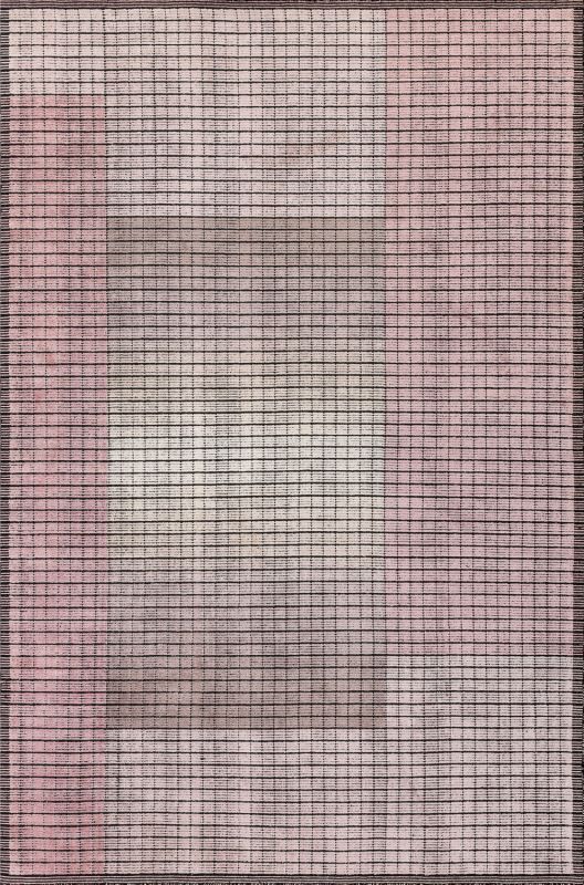 Индийский ковер из эвкалиптового шёлка, шерсти и хлопка «DOVE MODERN» SR44A-LT.PINK 200 x 290 см Индийский ковер из эвкалиптового шёлка, шерсти и хлопка «DOVE MODERN» SR44A-LT.PINK 200 x 290 см