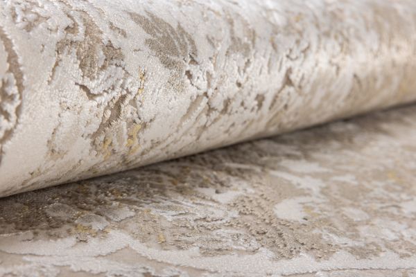 Турецкий ковер из эвкалиптового шёлка и акрила «EGOISTE» M440G-CRE-CRE 160 x 230 см