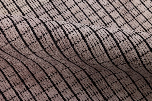 Индийский ковер из эвкалиптового шёлка, шерсти и хлопка «DOVE MODERN» SR09B-SILVER 250 x 300 см