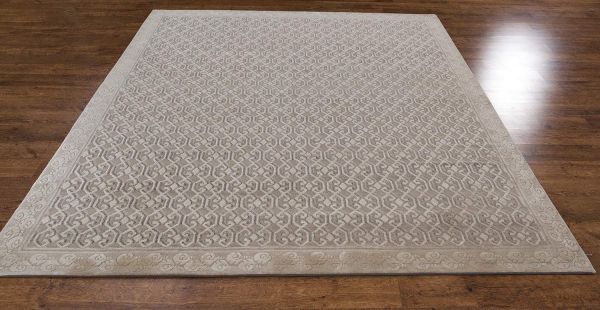 Непальский ковер из шерсти и шёлка «ART DECO RUGS» CASABLANCA-IMG 05 (90128) 253 x 299 см