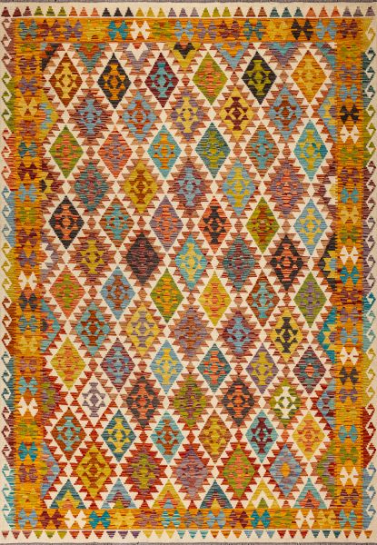 Пакистанский ковер из шерсти «KILIM» 23-22 203 x 287 см