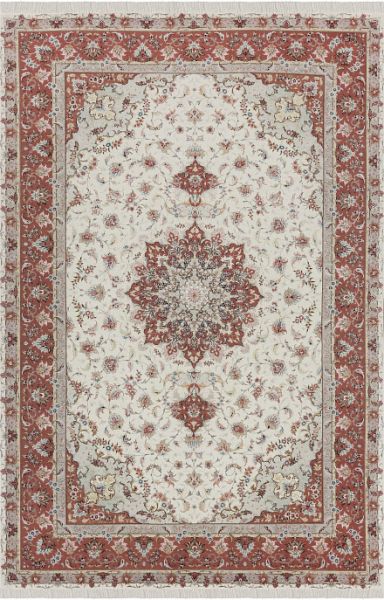 Иранский ковёр из шерсти и шёлка «TABRIZ IR» 12-279-IR