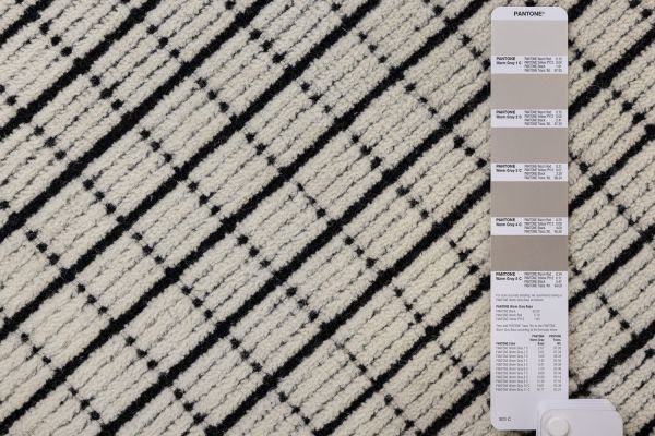 Индийский ковер из шерсти и хлопка «DOVE MODERN» SR55-IV.BLK 200 x 300 см Индийский ковер из шерсти и хлопка «DOVE MODERN» SR55-IV.BLK 200 x 300 см