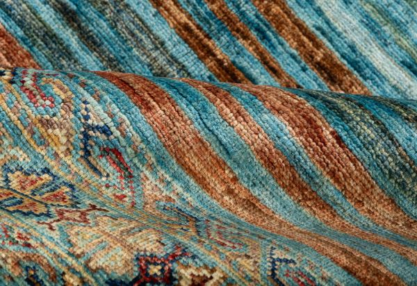 Пакистанский ковер из шерсти «SHAWL KANDI» MULTY-MULTY(171x240) 171 x 240 см