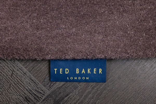 Индийский ковер из шерсти и арт-шёлка «TED BAKER» Tranquility-Aubergine 56005 170 x 240 см