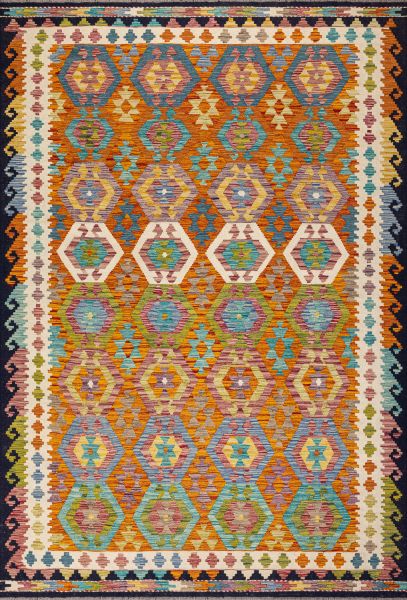 Пакистанский ковер из шерсти «KILIM» 23-806 204 x 299 см