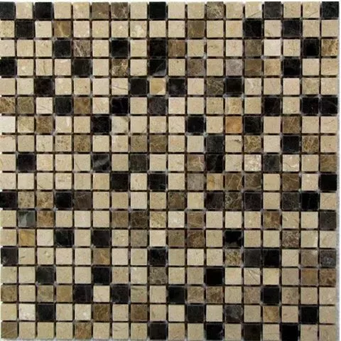 Мозаика Bonаparte Turin-15 slim (POL) 305x305 коричневая