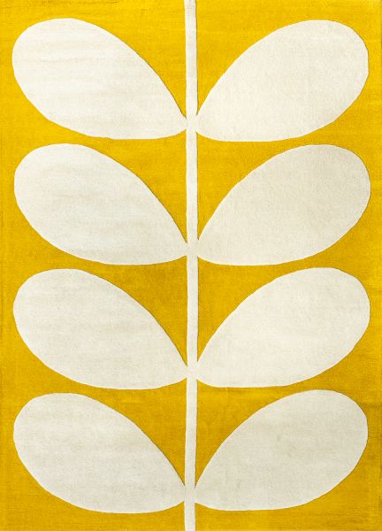 Индийский ковер из шерсти «ORLA KIELY» Yellow Stem 59306 160 x 230 см