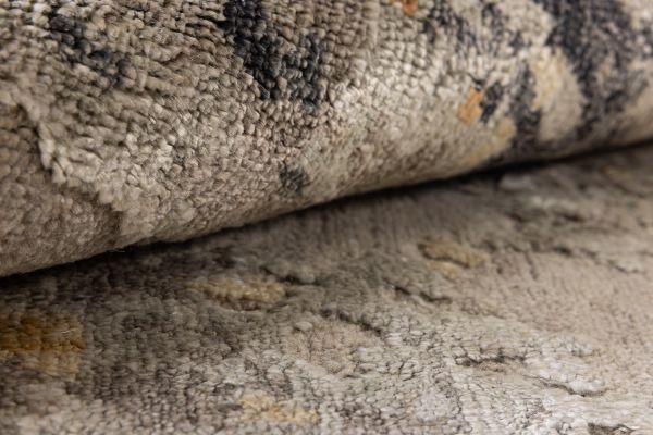 Индийский ковер из арт-шёлка «STORM» FR21407WL-GREY-RUST(Round) 240 x 240 см Индийский ковер из арт-шёлка «STORM» FR21407WL-GREY-RUST(Round) 240 x 240 см