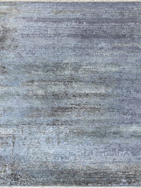 Индийский ковёр из шёлка и шерсти «WEST HOLLYWOOD» PJ2103-OLIVE