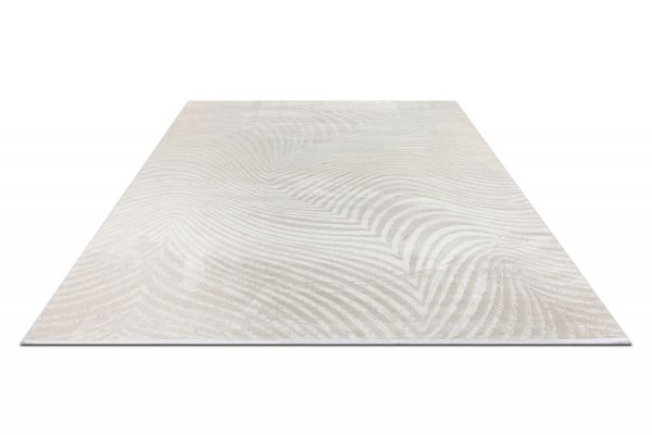 Турецкий ковер из полипропилена и полиэстера «MOON» 2631A-WHT-CREAM 120 x 180 см