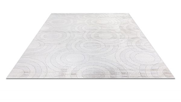 Турецкий ковер из полипропилена и полиэстера «DIOR» 06224A-CRE-LBGE 80 x 150 см