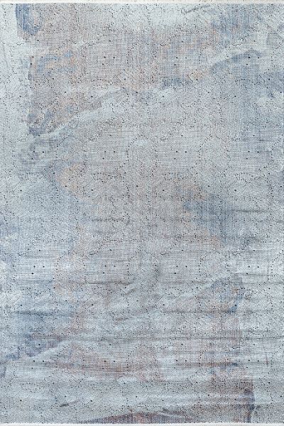 Турецкий ковёр из шёлка и эвкалиптового шёлка «SALVATORE APARTMENT» DH58A-CRE-PIN