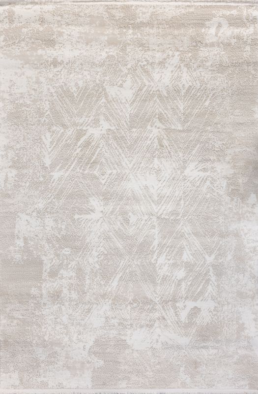 Турецкий ковер из полипропилена и полиэстера «MOON» 2572A-CREAM-L.GREY 80 x 150 см Турецкий ковер из полипропилена и полиэстера «MOON» 2572A-CREAM-L.GREY 80 x 150 см