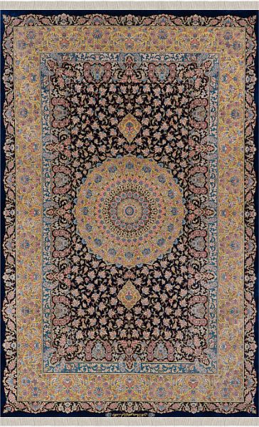 Иранский ковёр из шёлка «QOM» 11-432/S-IR
