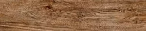 Плитка напольная керамогранитная Madera 200x900 коричневая GFU92MDR40R