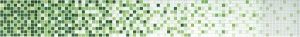 Мозаика Bonaparte Jump Green №1,2,3,4,5,6,7,8 (комплект) 300x2400 зеленая