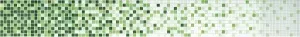 Мозаика Bonaparte Jump Green №1,2,3,4,5,6,7,8 (комплект) 300x2400 зеленая
