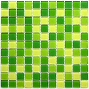 Мозаика Bonаparte Apple mix 300x300 зеленая