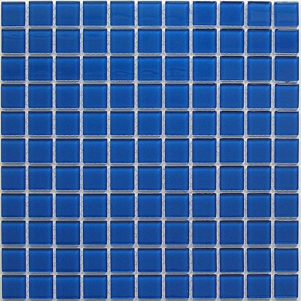 Мозаика Bonаparte Deep blue 300x300 синяя