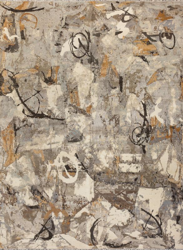 Индийский ковер из шерсти, шёлка и хлопка «HOLLYWOOD ART» CE9370-L-CHARCOAL 280 x 375 см Индийский ковер из шерсти, шёлка и хлопка «HOLLYWOOD ART» CE9370-L-CHARCOAL 280 x 375 см