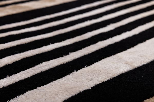 Индийский ковер из шерсти и эвкалиптового шёлка «VELVET MIRAGE» FOLDS SHADING 170 x 240 см