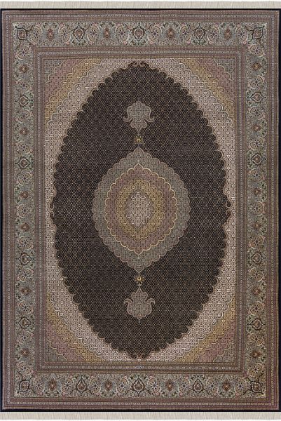 Иранский ковёр из шерсти и шёлка «TABRIZ MAHI» 12-99-IR