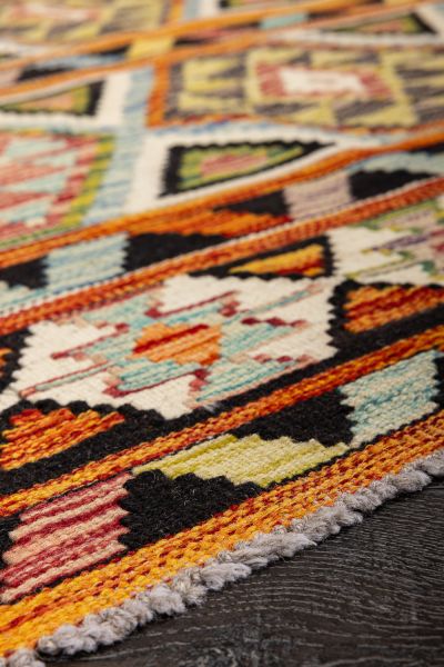 Пакистанский ковер из шерсти «KILIM» 23-2069 194 x 251 см