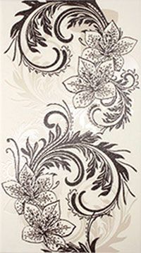 Азур Декор-1 250*450 белый (1*8) Ласселсбергер РАСПРОДАЖА