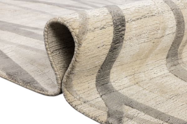 Индийский ковер из арт-шёлка и шерсти «EVEREST» 2023194-ROCK 163 x 241 см