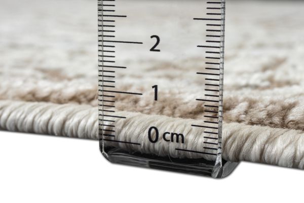 Турецкий ковер из полиэстера и полипропилена «KLASS» 9564A-BRN- BONE 200 x 290 см