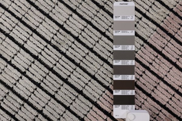 Индийский ковер из эвкалиптового шёлка, шерсти и хлопка «DOVE MODERN» SR49A-SILVER 200 x 300 см Индийский ковер из эвкалиптового шёлка, шерсти и хлопка «DOVE MODERN» SR49A-SILVER 200 x 300 см