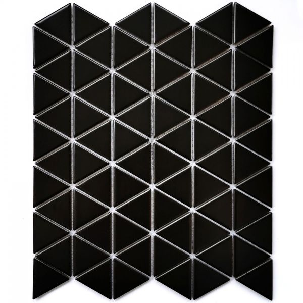Мозаика Bonaparte Reno Black matt 252x291 черная