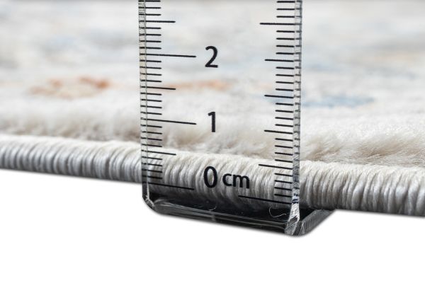 Турецкий ковер из полиэстера и полипропилена «ALAMO» 31850A-CRE-GRY 160 x 230 см