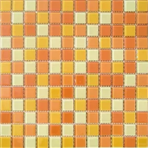 Мозаика 327x327 желто-оранжевый СВ002