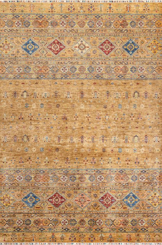 Пакистанский ковер из шерсти «SHAWL KANDI» BROWN-BROWN(201x292) 201 x 292 см Пакистанский ковер из шерсти «SHAWL KANDI» BROWN-BROWN(201x292) 201 x 292 см