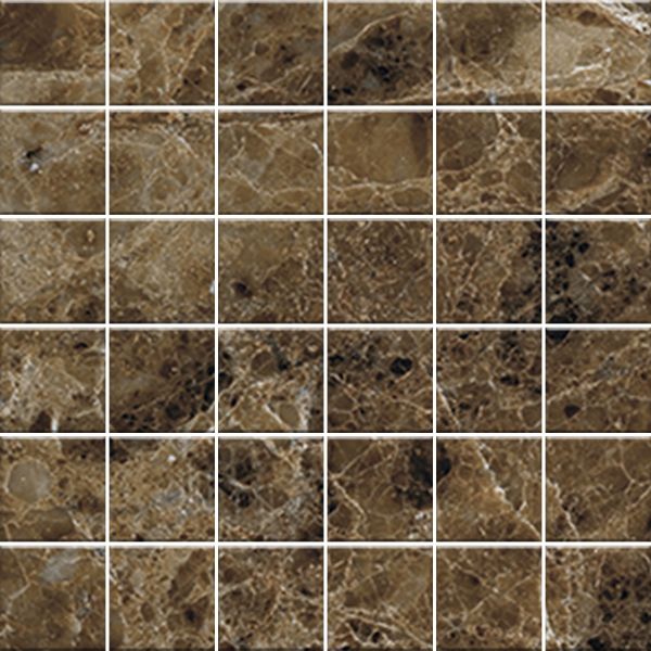 Аликанте 2 Мозаика 300*300 коричневый (1*10) НКС